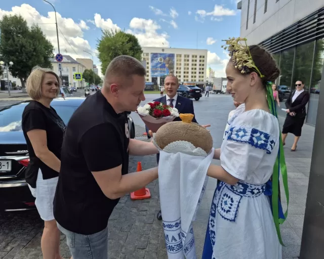 В канун Дня города в Могилев прибыли делегации из Беларуси и России