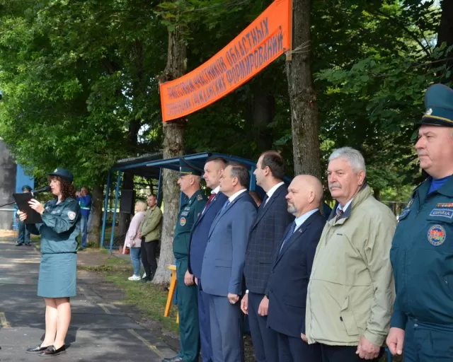 В Могилеве прошли областные соревнования санитарных дружин