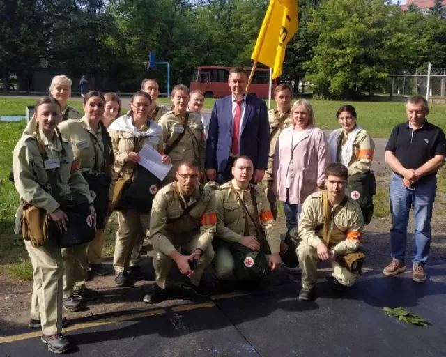 В Могилеве прошли областные соревнования санитарных дружин