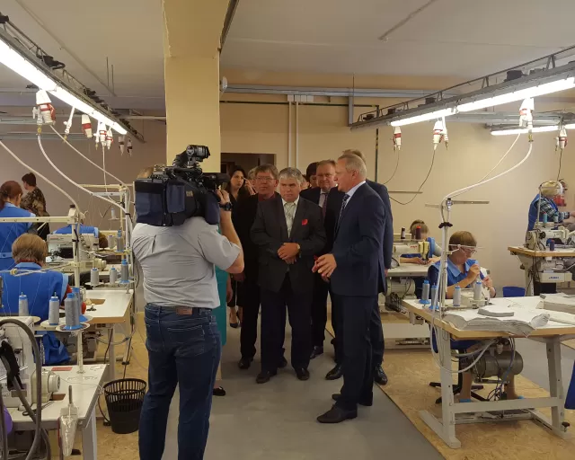 Швейный цех ОАО «Моготекс» открылся в Краснополье