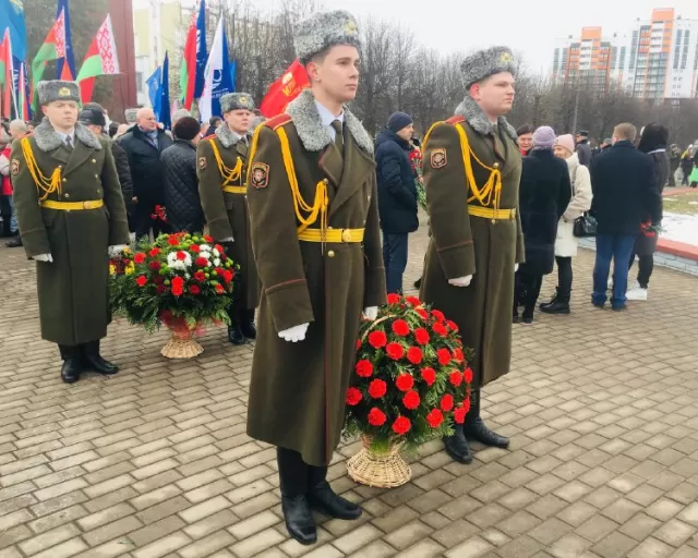 15 февраля коллектив ОАО "Моготекс" принял участие в митинге-реквиеме, посвященном Дню памяти воинов-интернационалистов