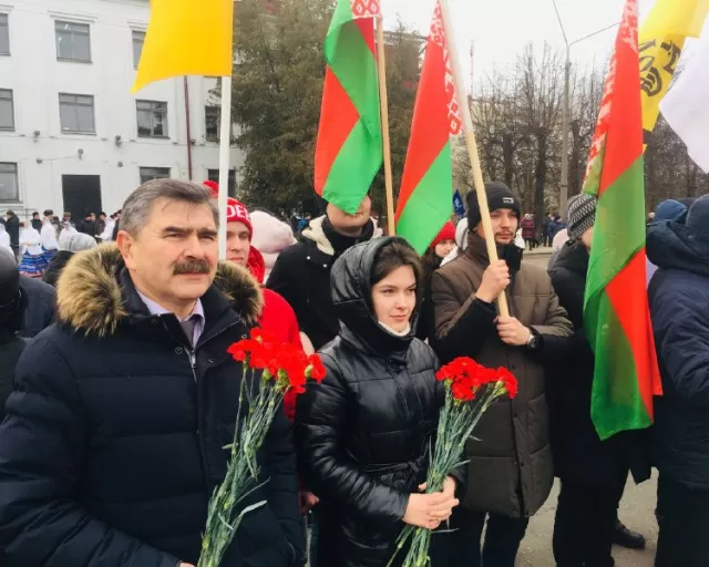 15 февраля коллектив ОАО "Моготекс" принял участие в митинге-реквиеме, посвященном Дню памяти воинов-интернационалистов