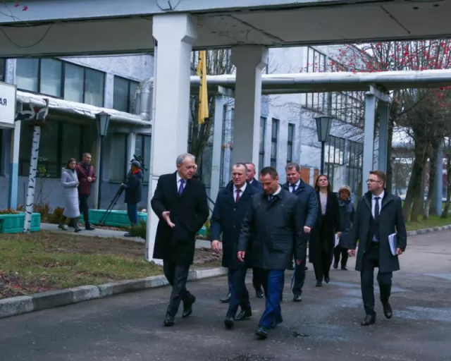 Глава Администрации Президента Игорь Сергеенко посетил ОАО «Моготекс»