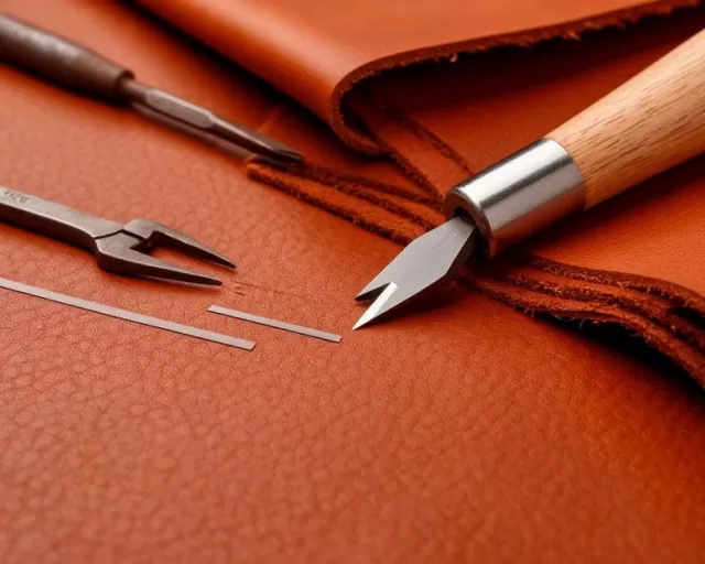 Кройка кожи: специальные лезвия, подложки и профессиональные техники