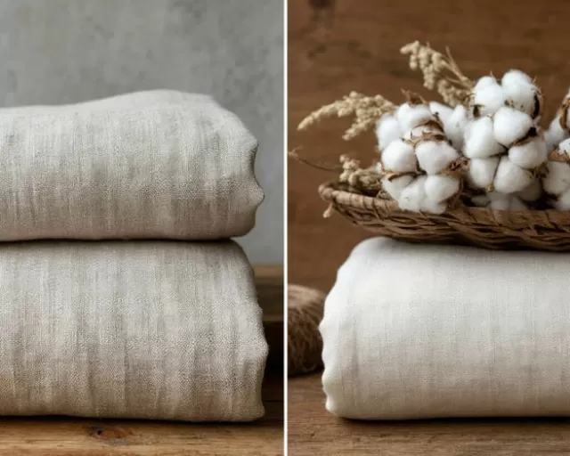 Лен vs хлопок: Детальное сравнение гигроскопичности, воздухопроницаемости и эксплуатационных характеристик