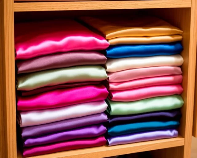 Секреты хранения шелка и атласа: почему нельзя вешать на плечики