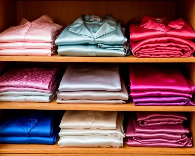 Секреты хранения шелка и атласа: почему нельзя вешать на плечики