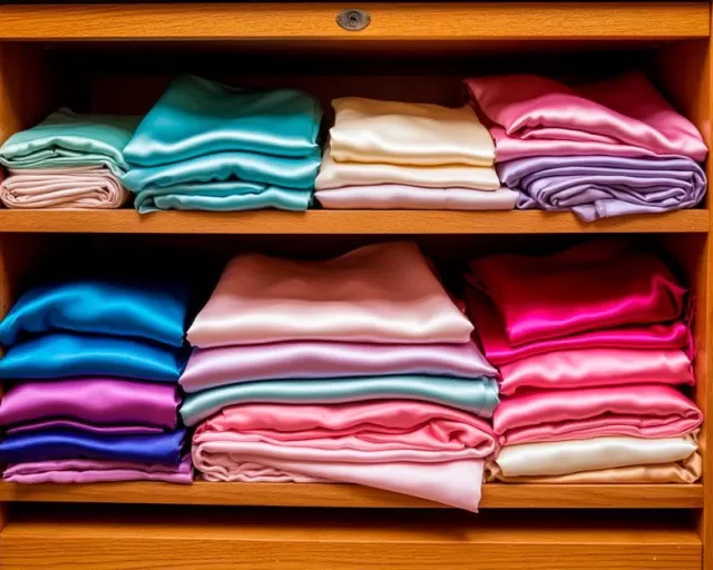 Секреты хранения шелка и атласа: почему нельзя вешать на плечики