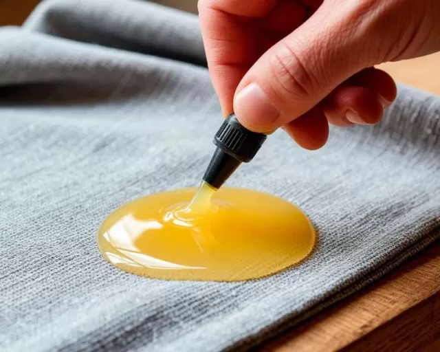 Удаление клея с ткани: эффективные методы с заморозкой, ацетоном и растительным маслом