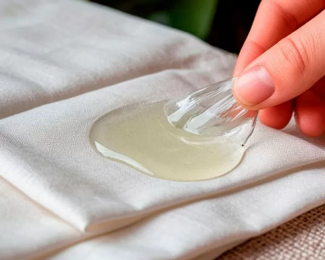 Удаление клея с ткани: эффективные методы с заморозкой, ацетоном и растительным маслом