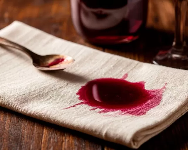 Выведение пятен от вина с ткани: проверенные методы с солью, кипятком и перекисью