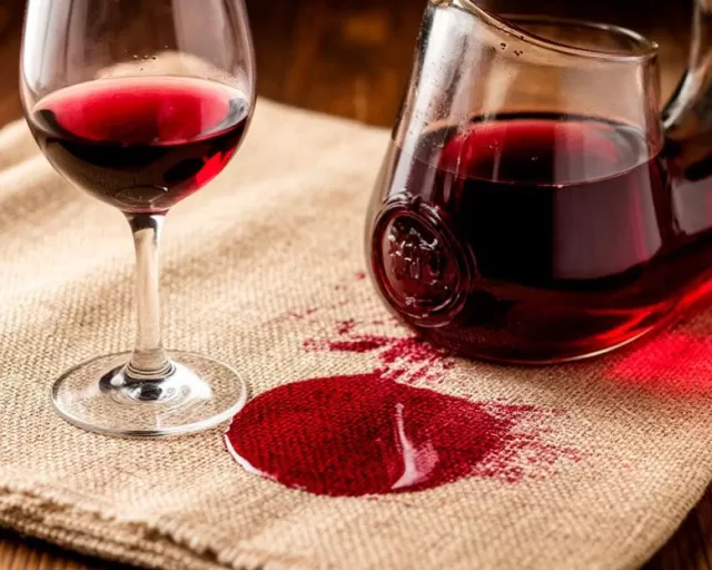 Выведение пятен от вина с ткани: проверенные методы с солью, кипятком и перекисью