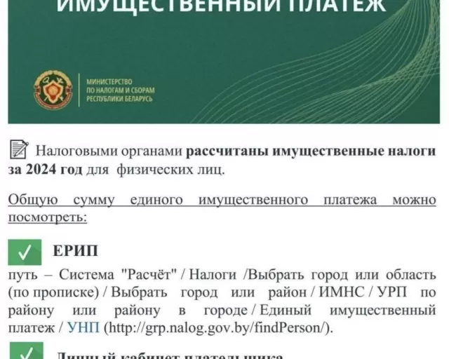 Единый имущественный платеж