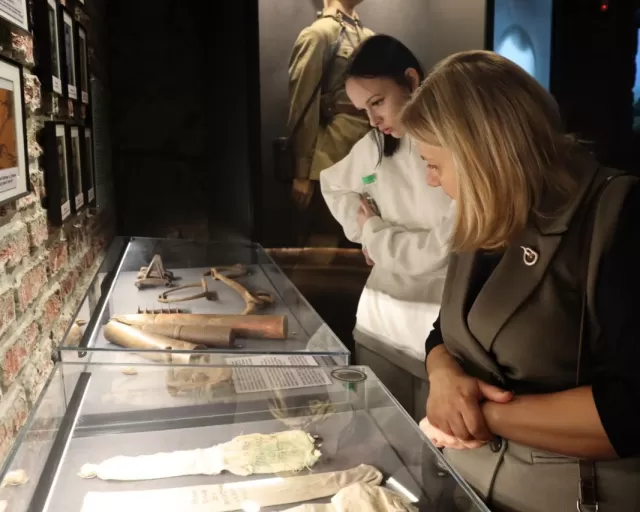 Молодые специалисты ОАО "Моготекс" посетили самый современный музей - Музей Славы Могилевщины