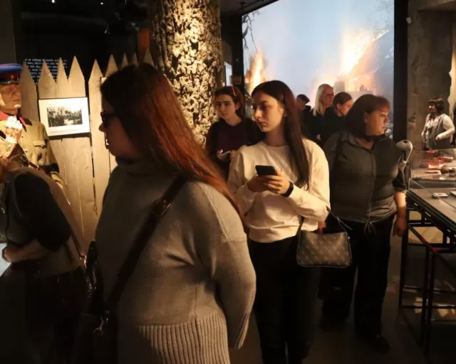 Молодые специалисты ОАО "Моготекс" посетили самый современный музей - Музей Славы Могилевщины