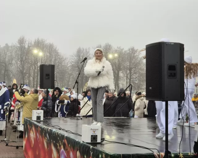 Автопарад "За рулем Дед Мороз"