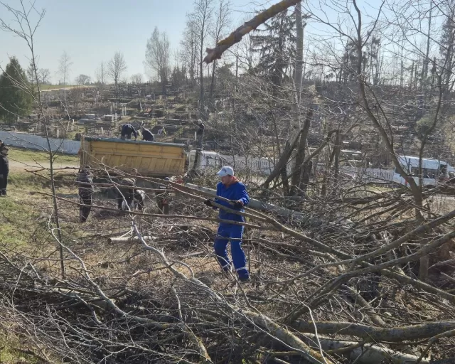 Работники ОАО "Моготекс" взялись за благоустройство