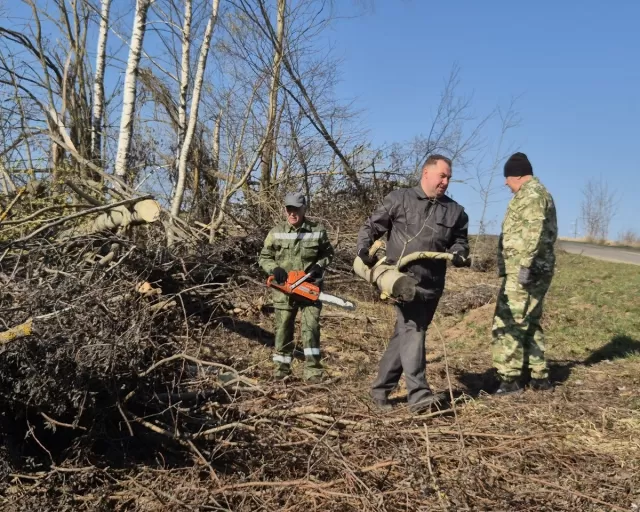 Работники ОАО "Моготекс" взялись за благоустройство
